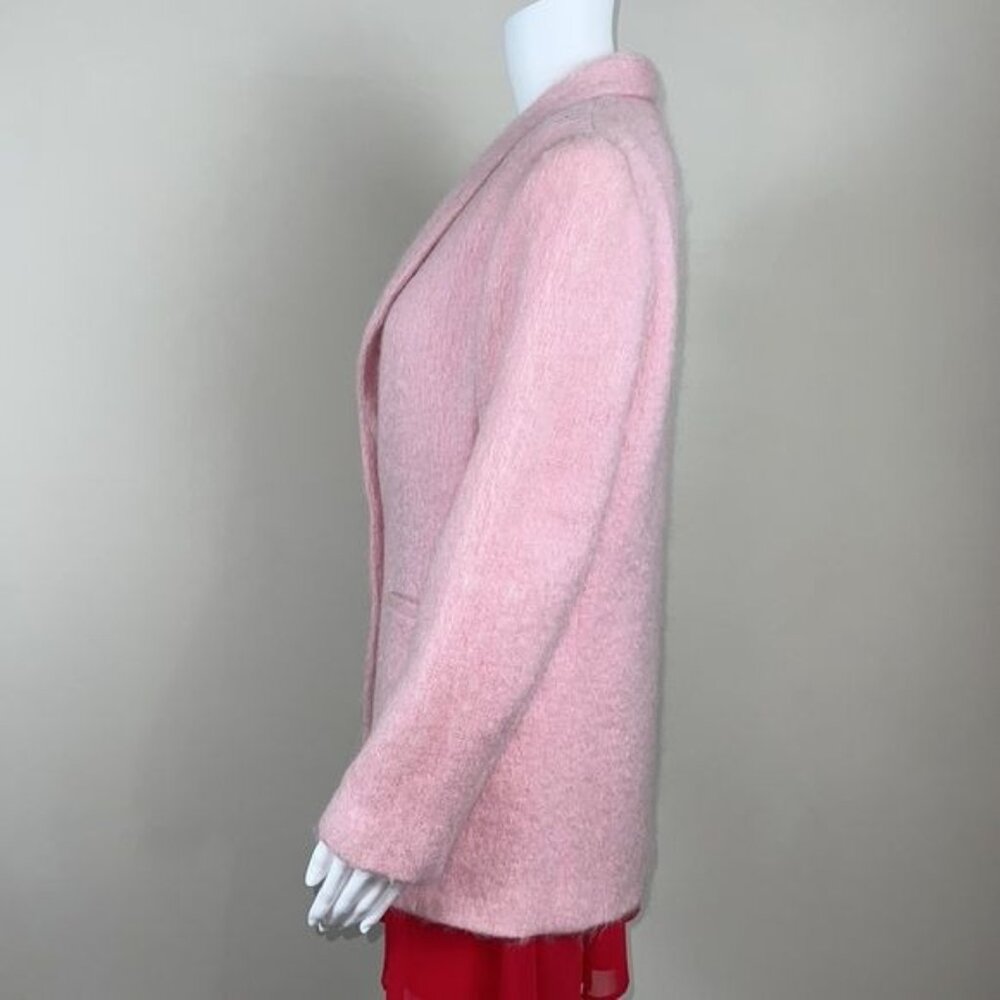 Vintage Pink Shawl Collar Blazer Jacket - Picture 2 of 10
